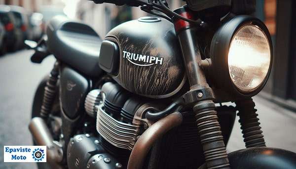 Enlèvement d'épave Triumph