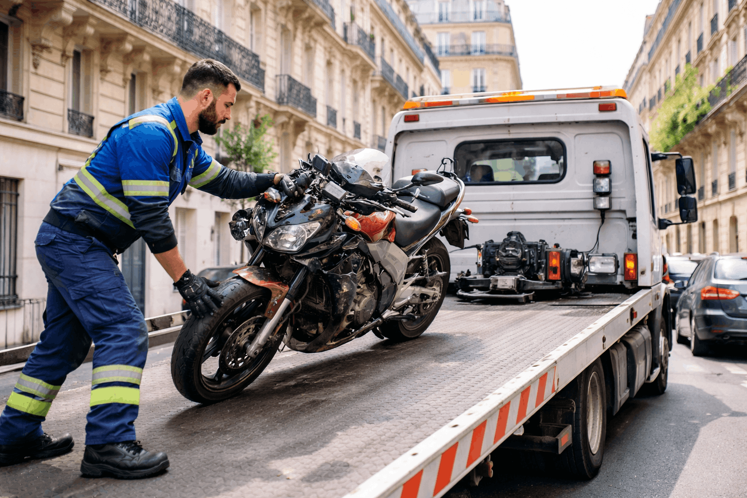 Épaviste moto agréé Val-de-Marne 94 enlèvement gratuit